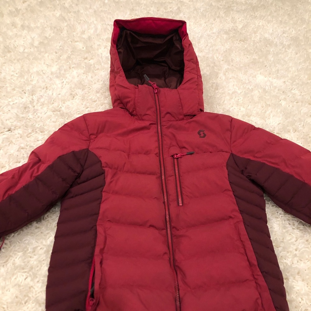 Pink womens Scott ski jacket